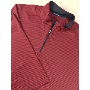 CUTTER & BUCK Men's Size 2XT Performance Pullover Shirt 1/4 Zip Recycled Poly